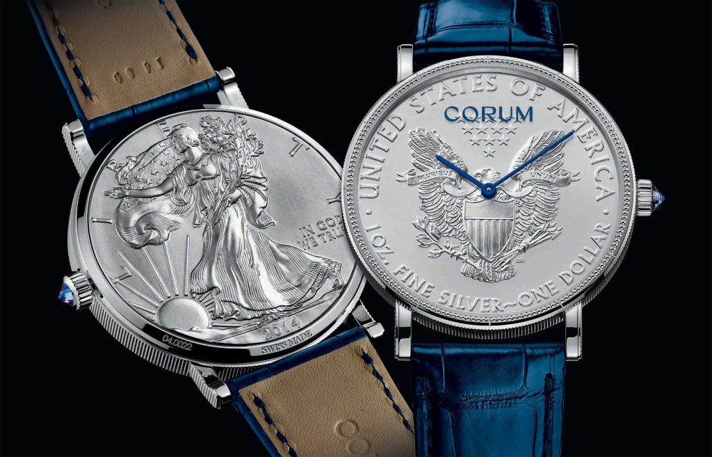The distinctive tone of these Corum Coin copy watches has attracted numerous watch lovers.