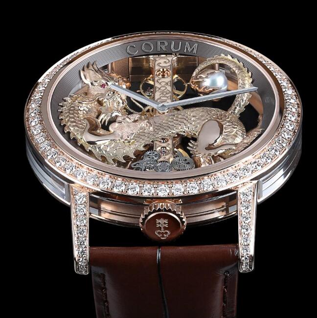 This extraordinary timepiece is inspired by the Chinese culture.