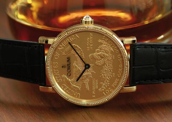  These gold coin watches could be considered as a symbol of an era of Corum.